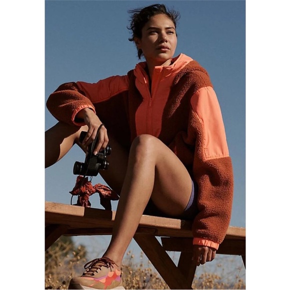 NWT Free People Movement Lead The Pack Fleece Jacket Size Small - Picture 2 of 12